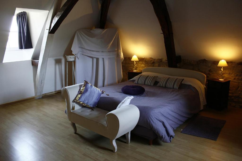 Bed and Breakfast Manoir De La Blonnerie Velleches Номер фото